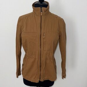 Garnet Hill Women’s Tan Utility Jacket